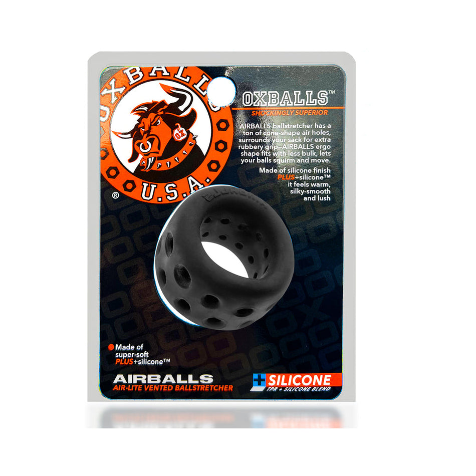 OxBalls Airballs Air-Lite Ballstretcher Black Ice - Zateo Joy