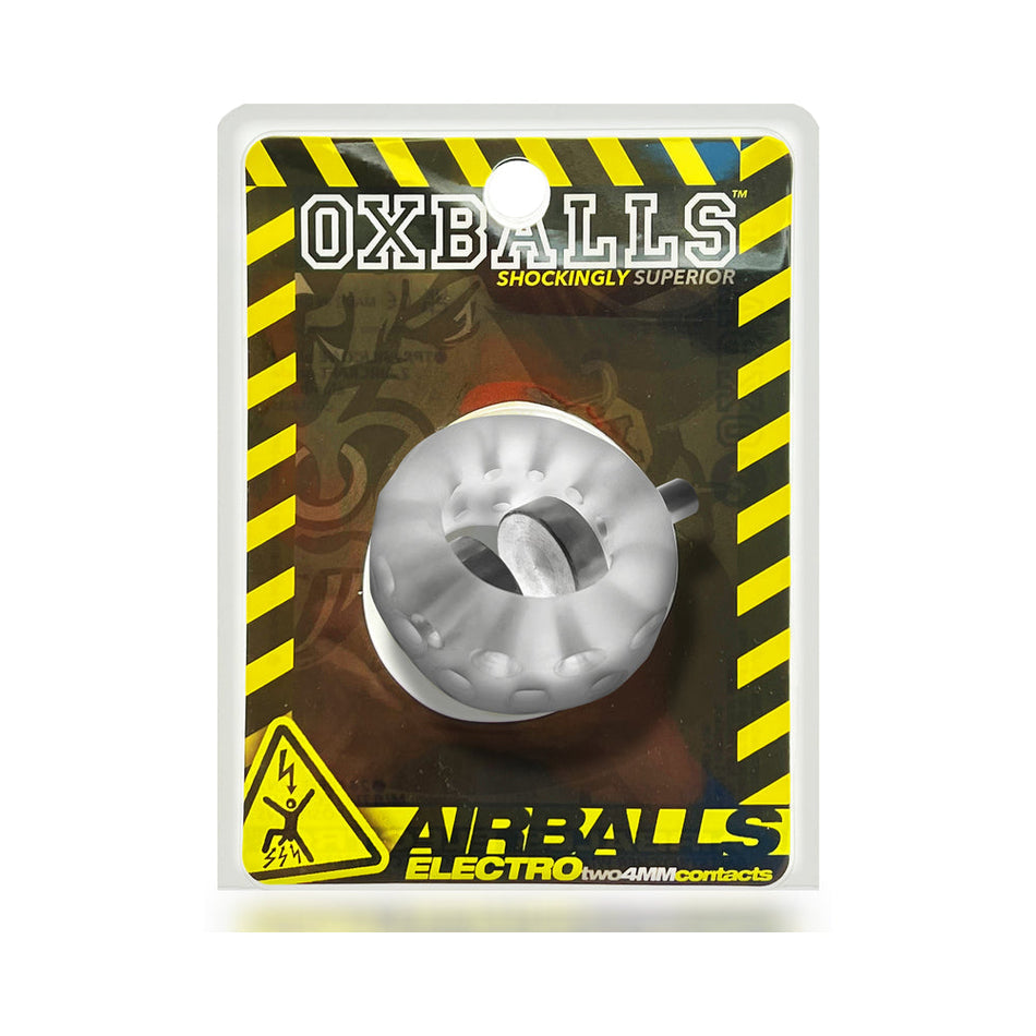 OxBalls Airballs Electro Air-Lite Ballstretcher Clear Ice - Zateo Joy