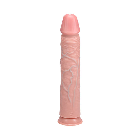 RealRock Extra Long 13 in. Dildo Beige - Zateo Joy