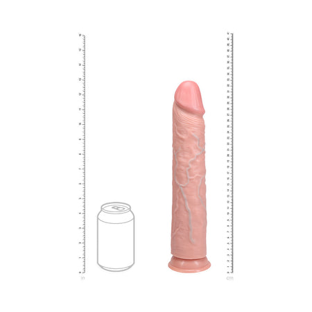 RealRock Extra Long 13 in. Dildo Beige - Zateo Joy