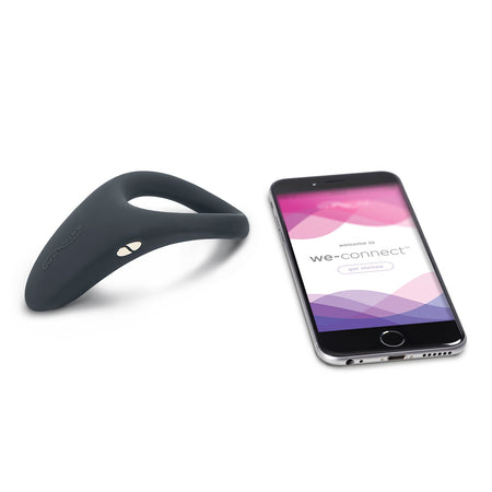 We-Vibe Verge Rechargeable Vibrating Perineum Stimulator Cockring Slate - Zateo Joy