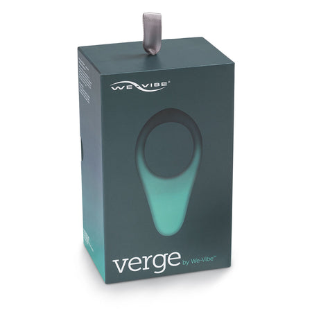 We-Vibe Verge Rechargeable Vibrating Perineum Stimulator Cockring Slate - Zateo Joy