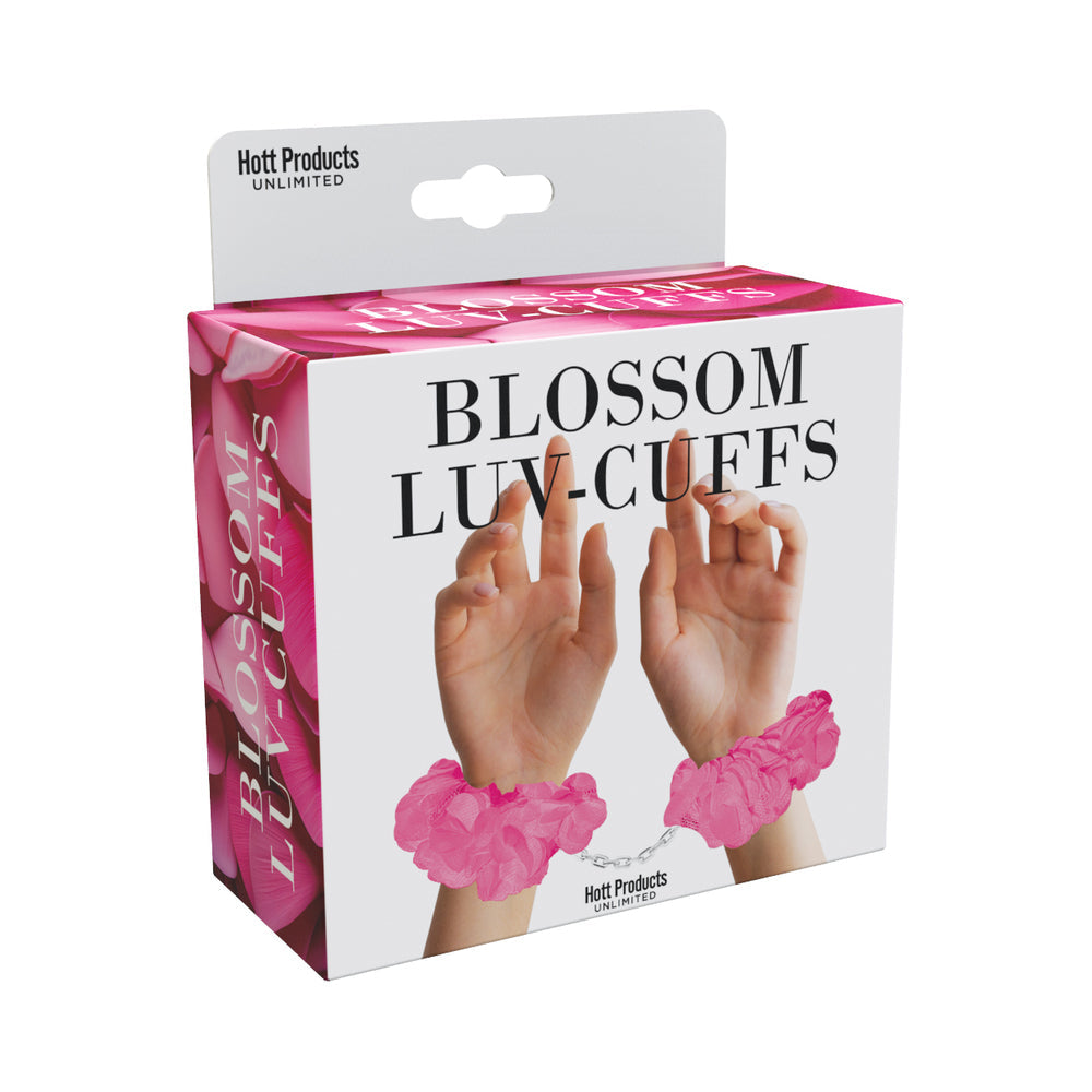 Blossom Luv Cuffs Flower Hand Cuffs Pink - Zateo Joy