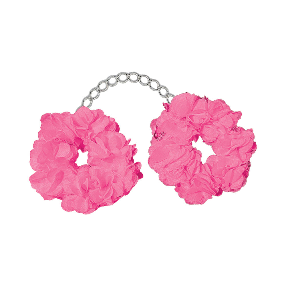 Blossom Luv Cuffs Flower Hand Cuffs Pink - Zateo Joy
