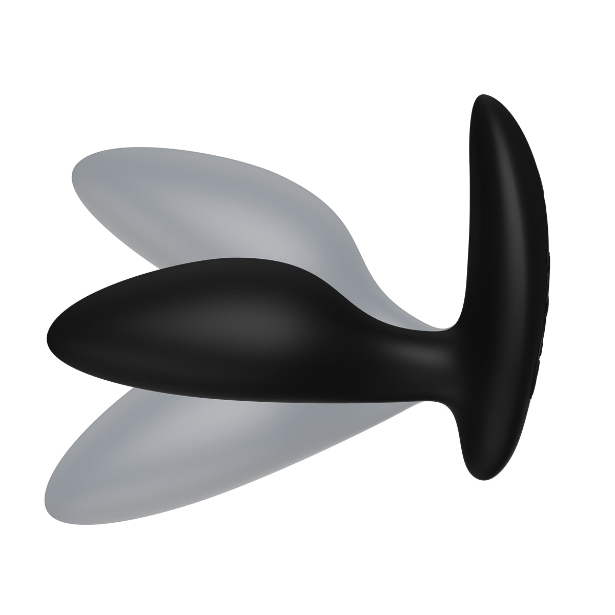 We-Vibe Ditto+ Rechargeable Remote-Controlled Silicone Vibrating Anal Plug Satin Black - Zateo Joy