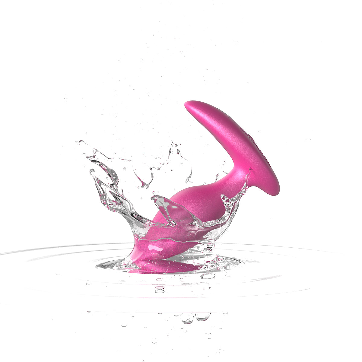 We-Vibe Ditto+ Rechargeable Remote-Controlled Silicone Vibrating Anal Plug Cosmic Pink - Zateo Joy