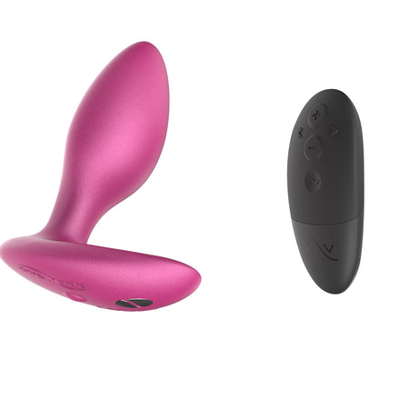 We-Vibe Ditto+ Rechargeable Remote-Controlled Silicone Vibrating Anal Plug Cosmic Pink - Zateo Joy