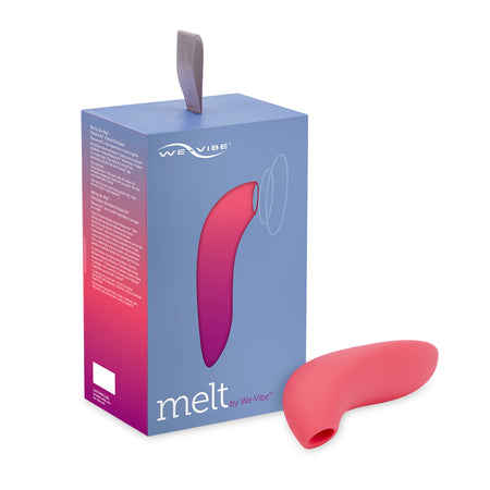 We-Vibe Melt Rechargeable Silicone Pleasure Air Clitoral Stimulator Pink - Zateo Joy
