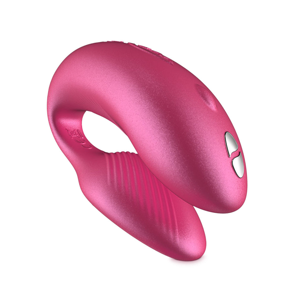 We-Vibe Chorus Rechargeable Remote-Controlled Silicone Couples Vibrator Cosmic Pink - Zateo Joy