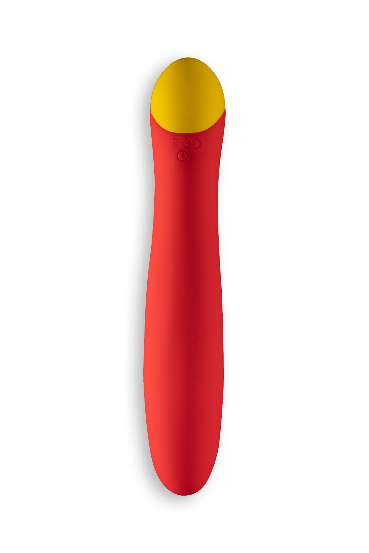 ROMP Hype Rechargeable Silicone G-Spot Vibrator Red - Zateo Joy