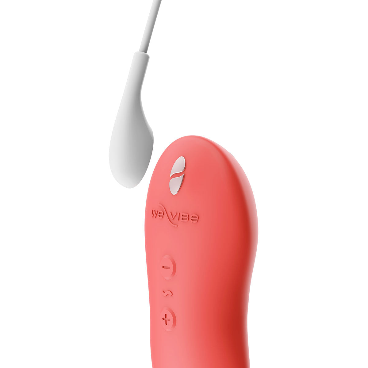 We-Vibe Touch X Rechargeable Silicone Lay-On Vibrator & Massager Crave Coral - Zateo Joy