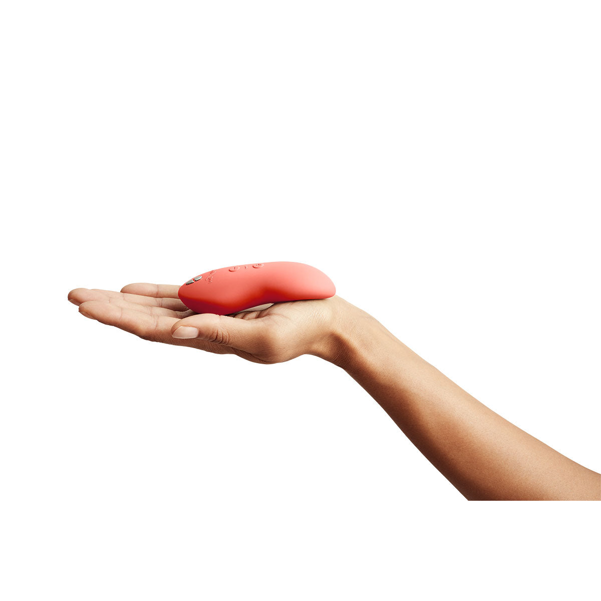 We-Vibe Touch X Rechargeable Silicone Lay-On Vibrator & Massager Crave Coral - Zateo Joy