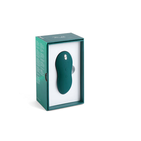 We-Vibe Touch X Rechargeable Silicone Lay-On Vibrator & Massager Green Velvet - Zateo Joy