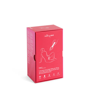 We-Vibe Tango X Rechargeable Silicone Intense Bullet Vibrator Cherry Red - Zateo Joy