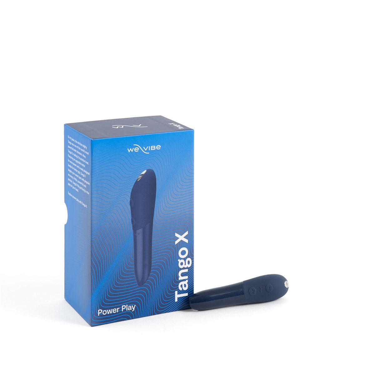 We-Vibe Tango X Rechargeable Silicone Intense Bullet Vibrator Midnight Blue - Zateo Joy