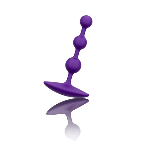 ROMP Amp Silicone Anal Plug Dark Purple - Zateo Joy