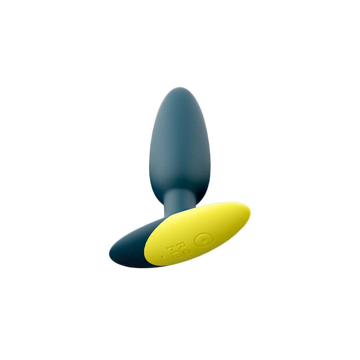 ROMP Bass Rechargeable Silicone Vibrating Anal Plug Dark Green - Zateo Joy