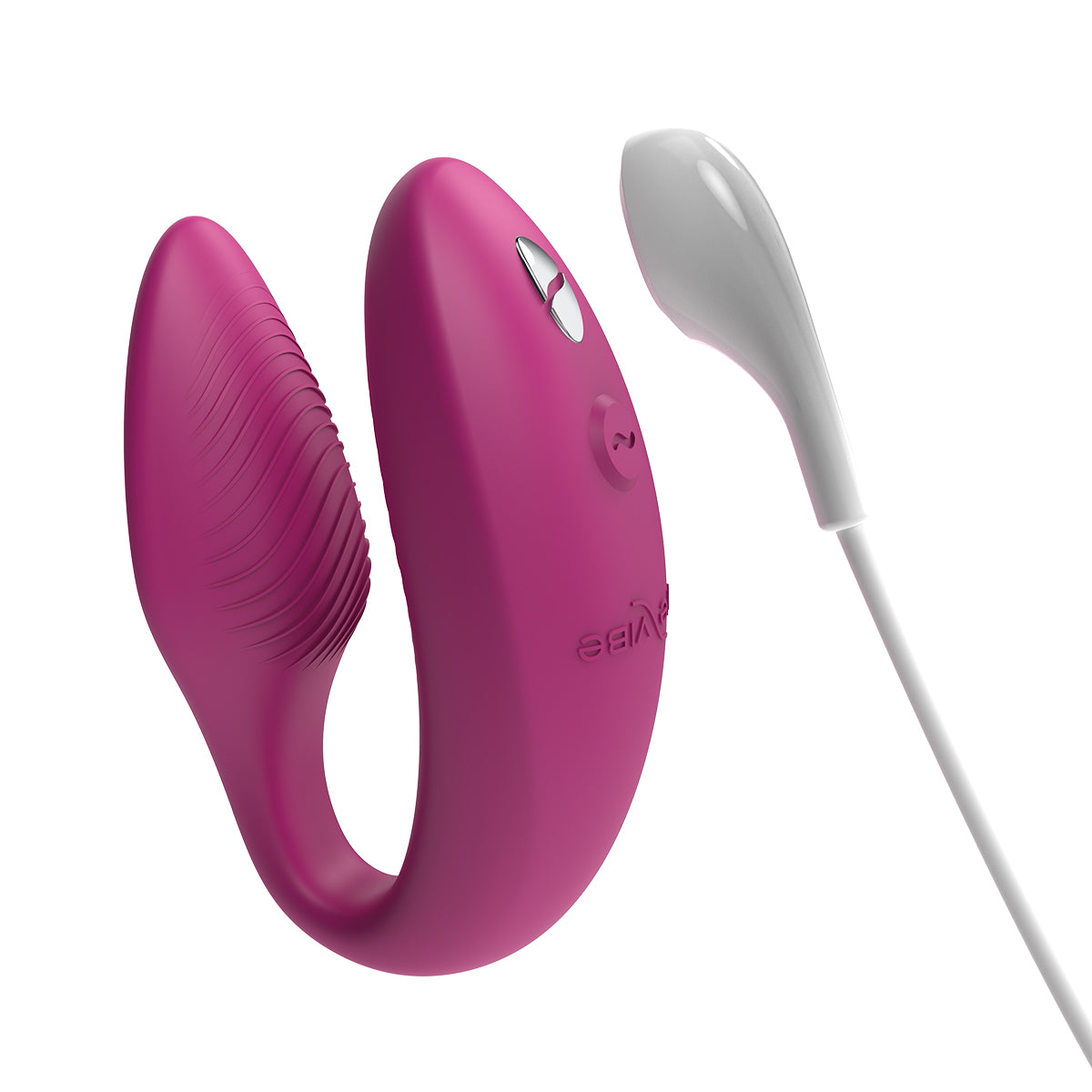 We-Vibe Sync 2 Rechargeable Silicone Couples Vibrator Rose - Zateo Joy