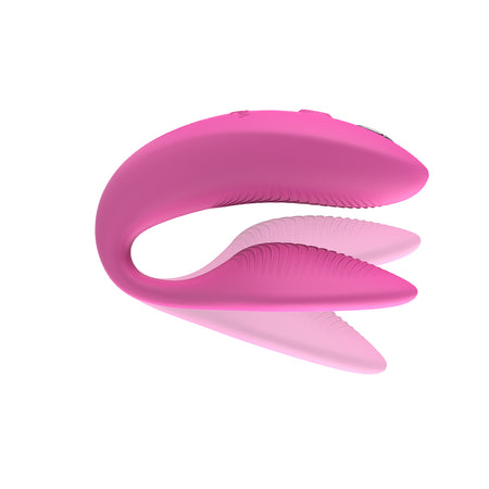 We-Vibe Sync 2 Rechargeable Silicone Couples Vibrator Rose - Zateo Joy