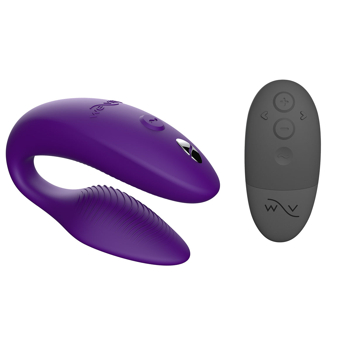 We-Vibe Sync 2 Rechargeable Silicone Couples Vibrator Purple - Zateo Joy