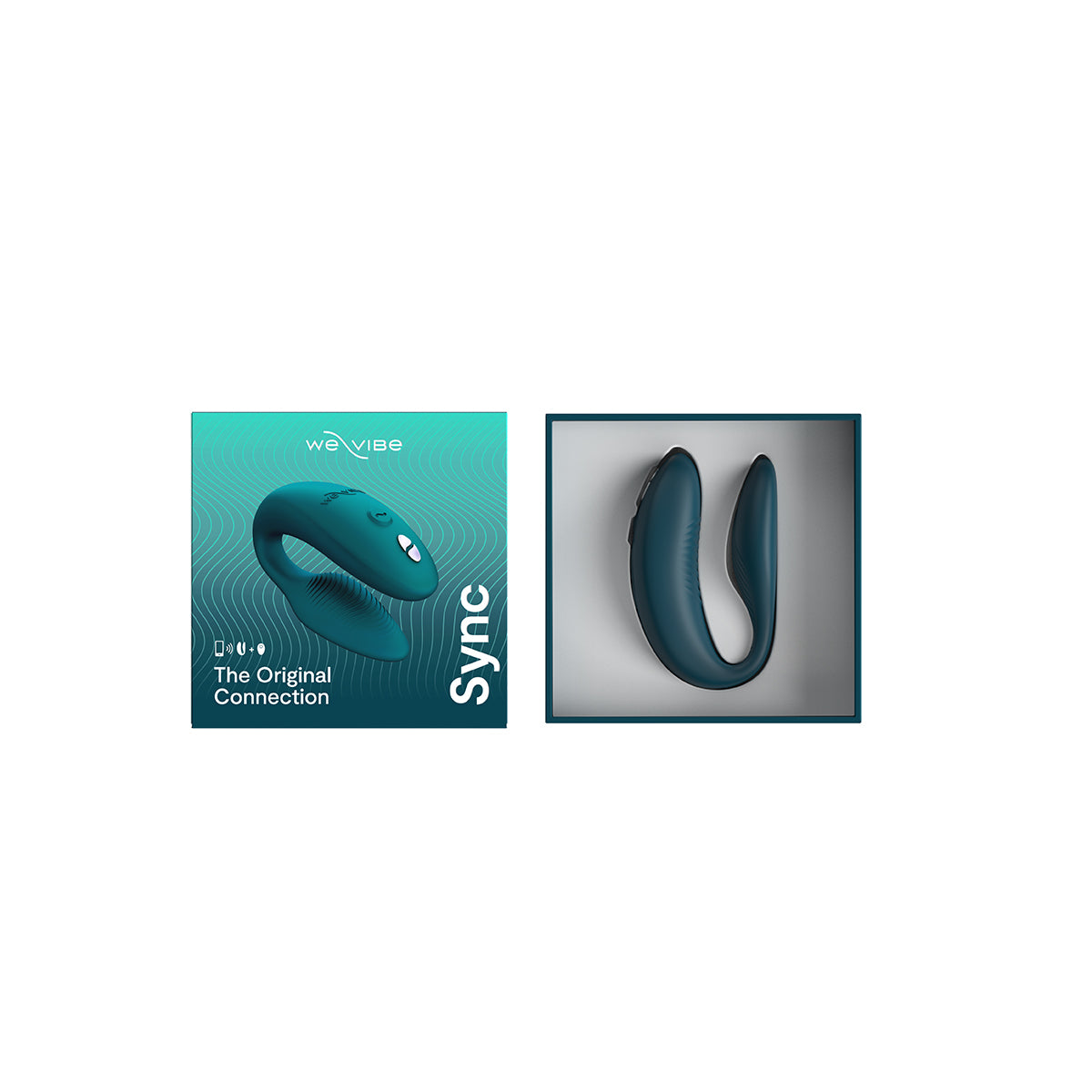 We-Vibe Sync 2 Rechargeable Silicone Couples Vibrator Green Velvet - Zateo Joy