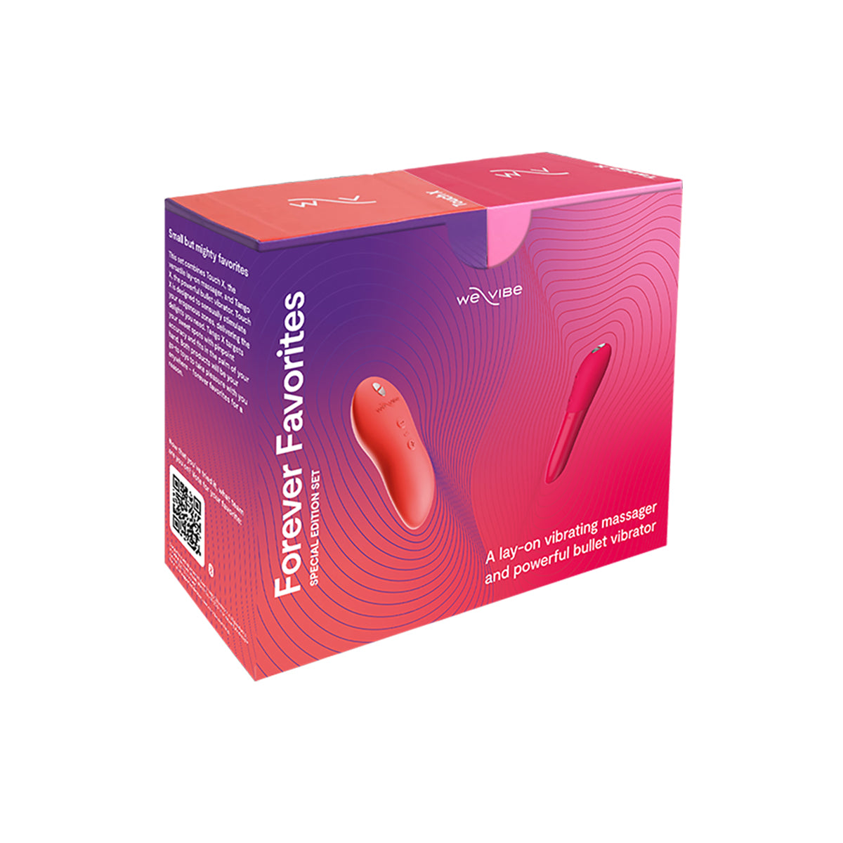 We-Vibe Forever Favorites Set (Tango X & Touch X) Red/Coral - Zateo Joy