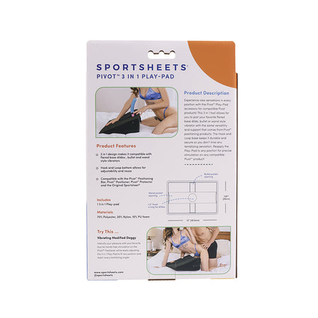 Sportsheets Pivot 3 in 1 Play-Pad - Zateo Joy