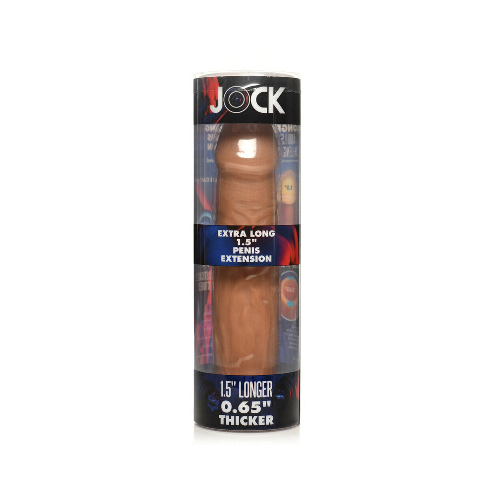 Jock Extra Long Penis Extension Sleeve 1.5 in. Medium - Zateo Joy