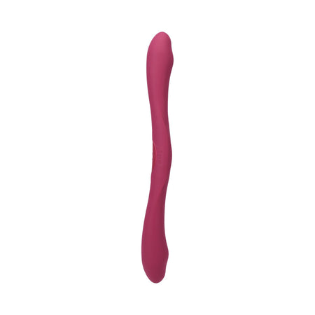 Tryst Duet Double Ended Vibrator with Wireless Remote Berry - Zateo Joy