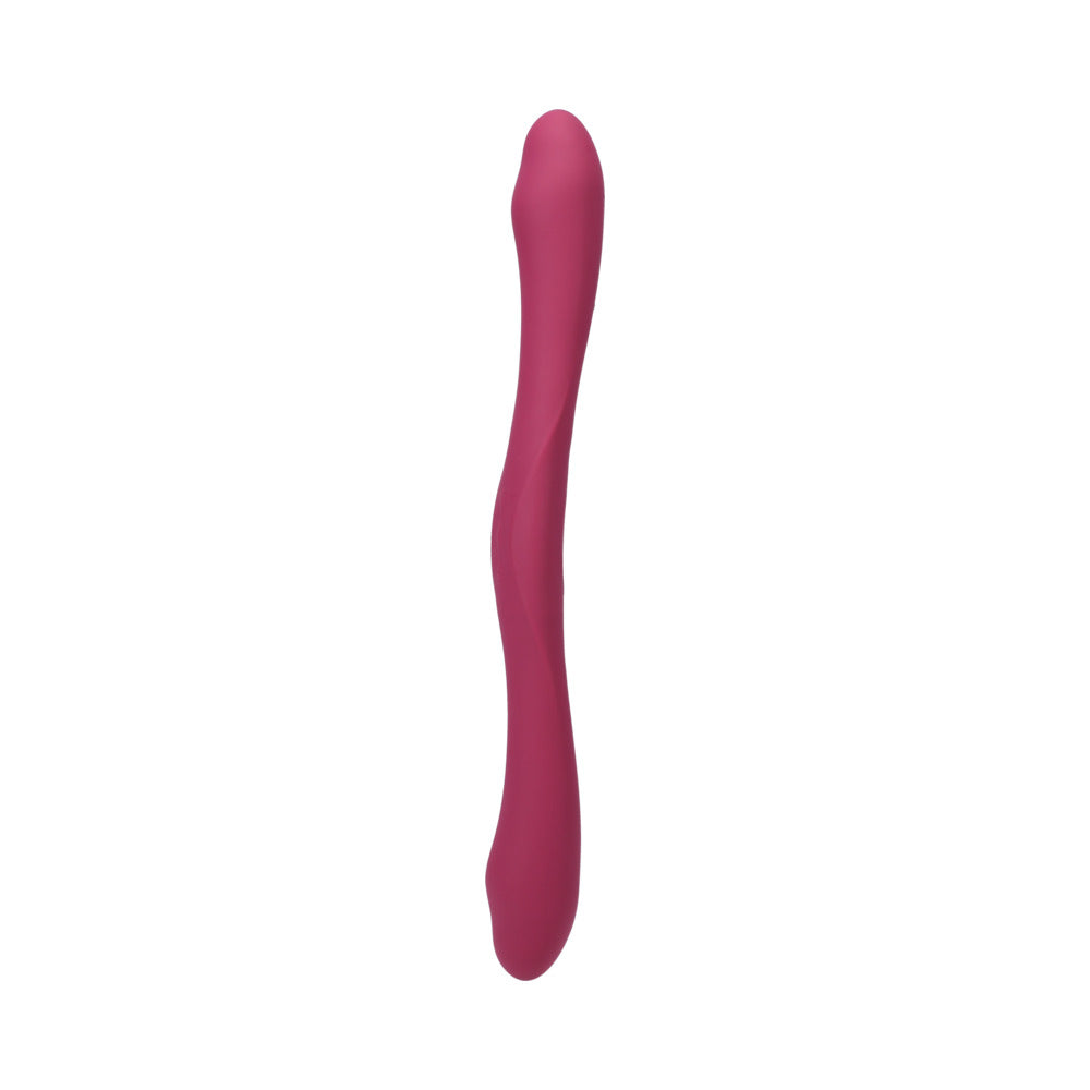 Tryst Duet Double Ended Vibrator with Wireless Remote Berry - Zateo Joy