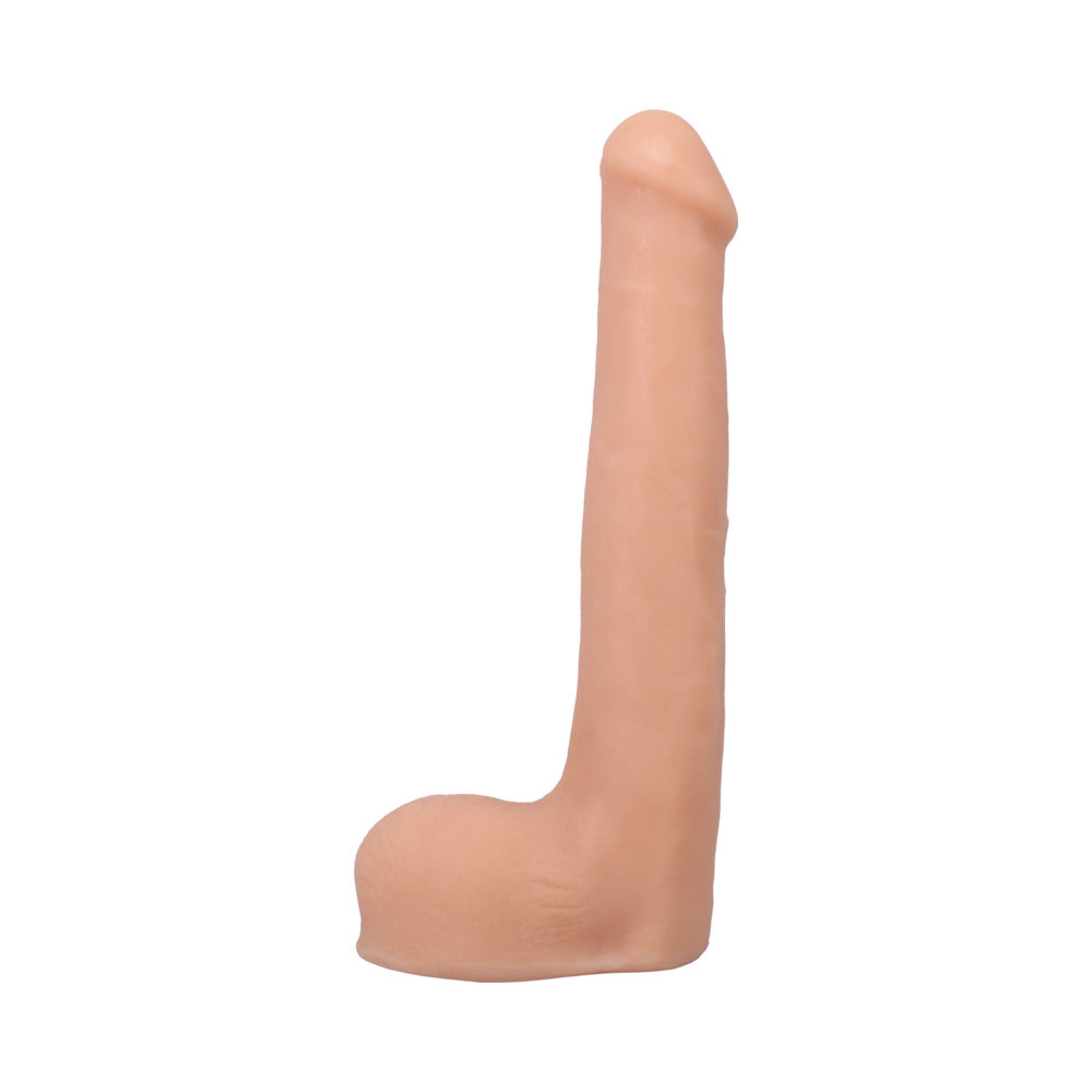 Signature Cocks Oliver Flynn ULTRASKYN Cock with Removable Vac-U-Lock Suction Cup 10in Vanilla - Zateo Joy