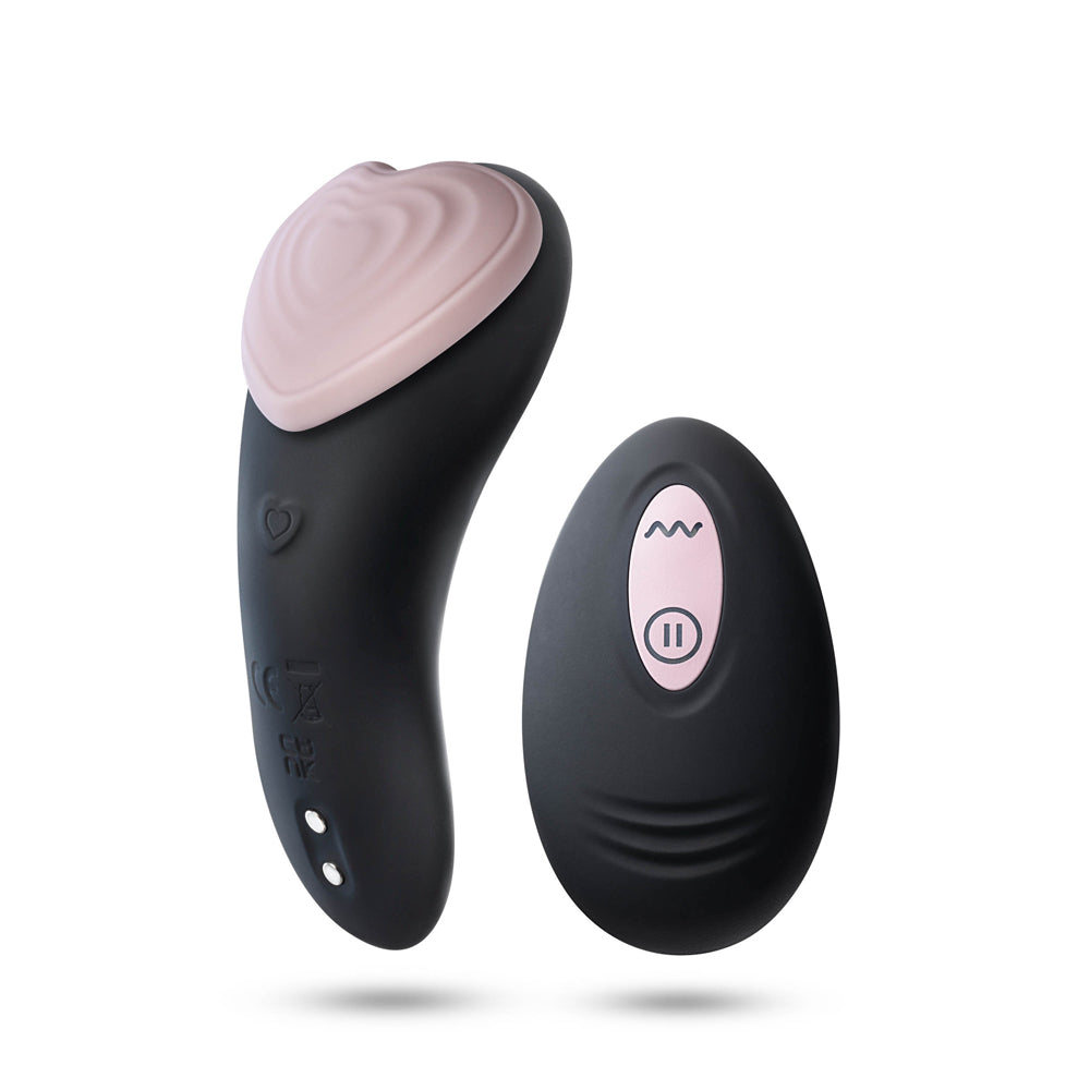 Temptasia Heartbeat Panty Vibe with Remote Pink - Zateo Joy