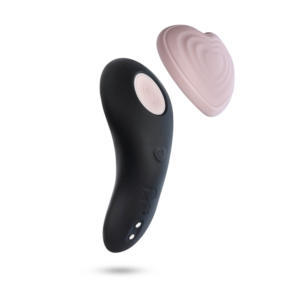 Temptasia Heartbeat Panty Vibe with Remote Pink - Zateo Joy