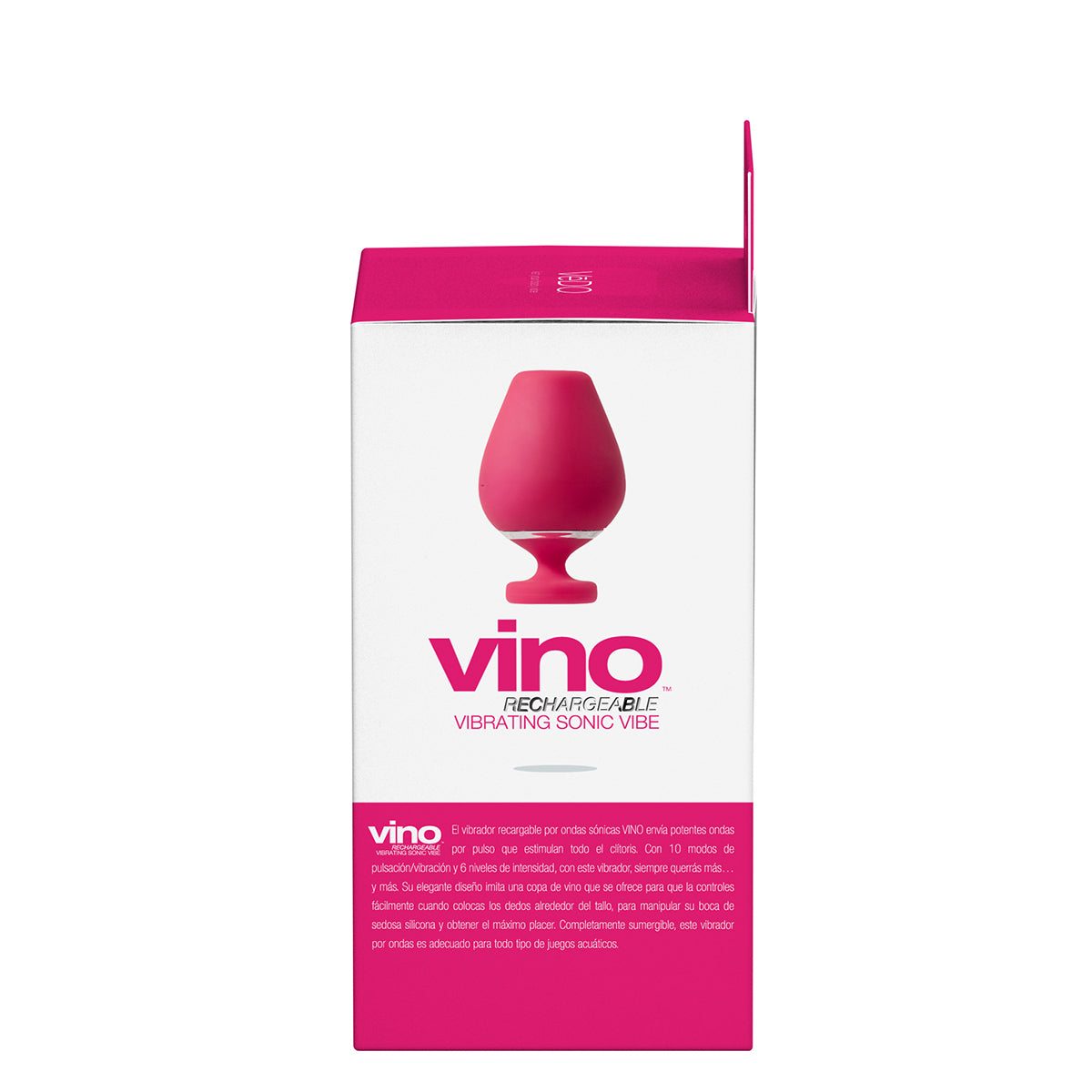 VeDO Vino Rechargeable Vibrating Sonic Vibe Pink - Zateo Joy