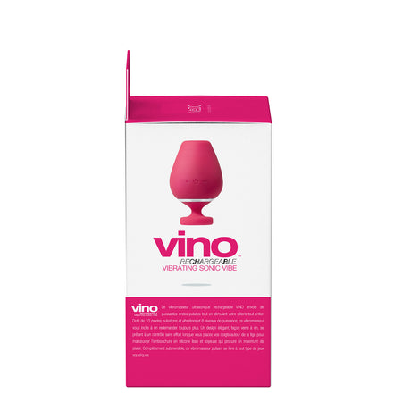 VeDO Vino Rechargeable Vibrating Sonic Vibe Pink - Zateo Joy