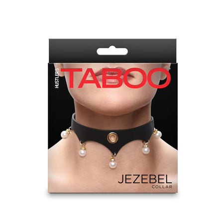 Hustler Taboo Jezebel Collar Black - Zateo Joy