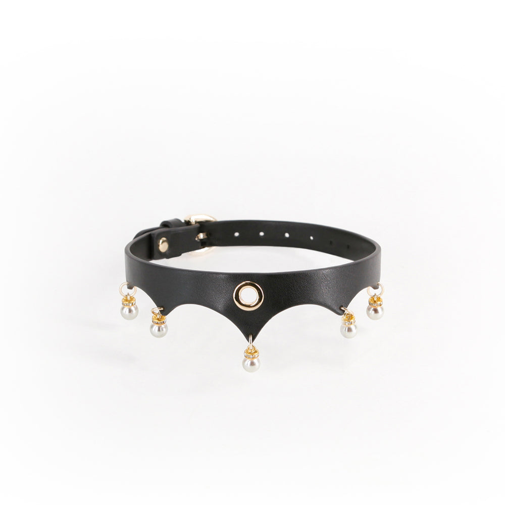 Hustler Taboo Jezebel Collar Black - Zateo Joy