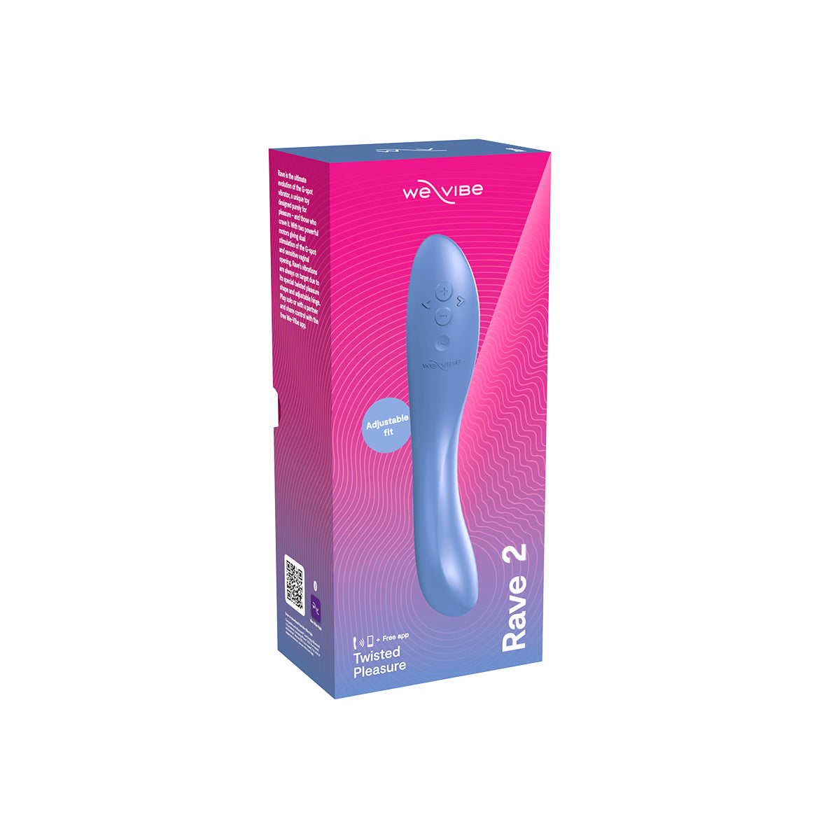 We-Vibe Rave 2 G-Spot Blue - Zateo Joy