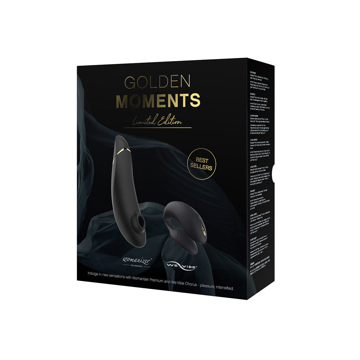 We-Vibe Golden Moments 2 Black - Zateo Joy