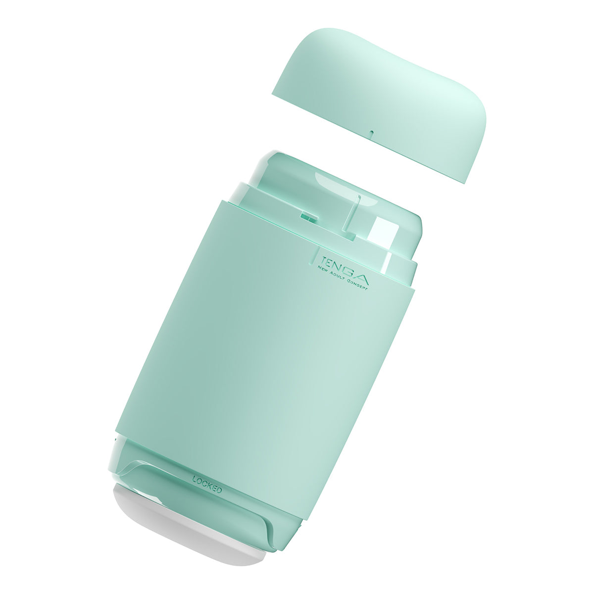 Tenga Puffy Stroker Mint Green - Zateo Joy