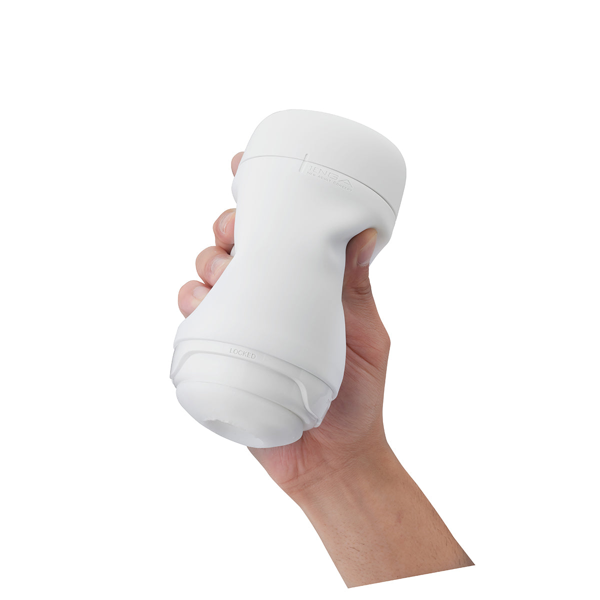 Tenga Puffy Stroker Sugar White - Zateo Joy