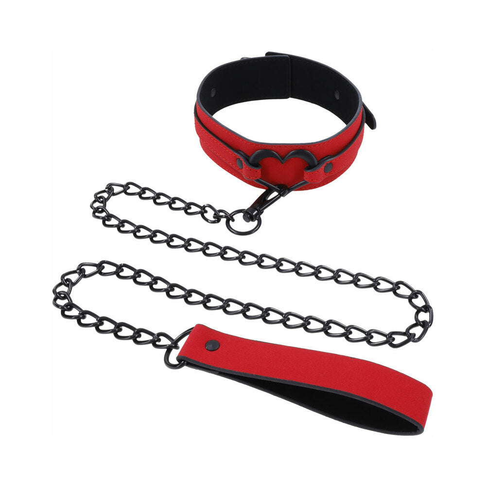 Sportsheets Sex & Mischief Amor Collar and Leash - Zateo Joy