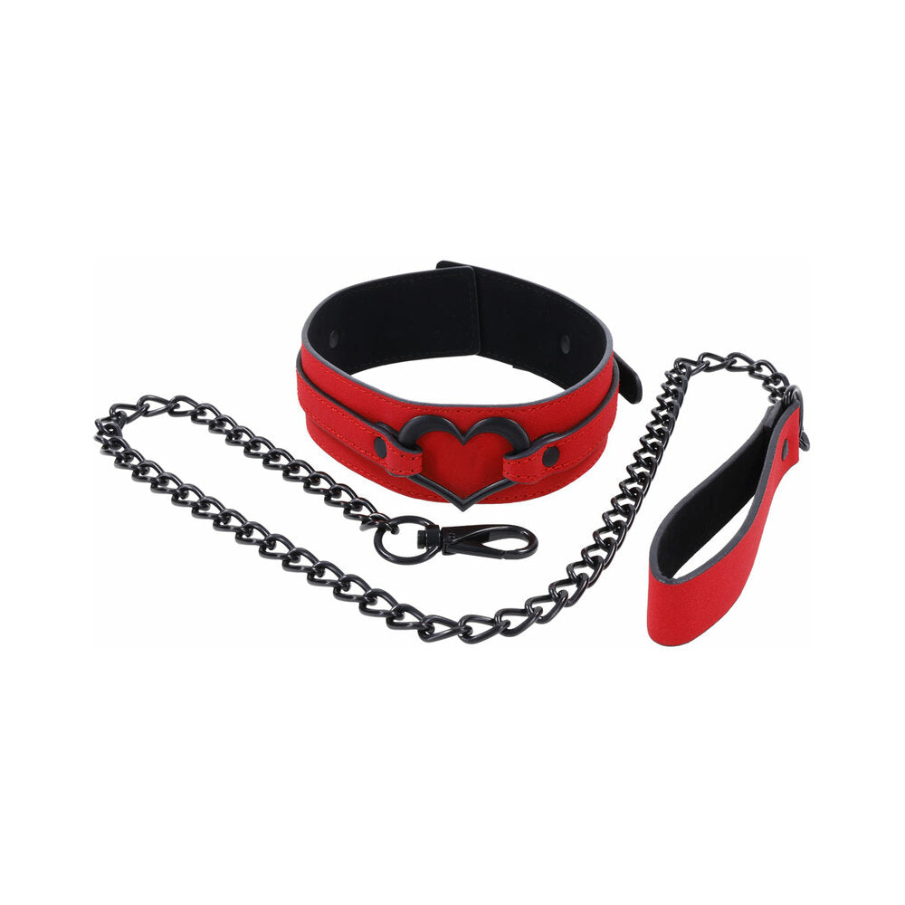 Sportsheets Sex & Mischief Amor Collar and Leash - Zateo Joy