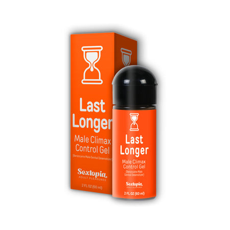 Sextopia Last Longer Male Climax Control Gel 2 oz. Bottle - Zateo Joy