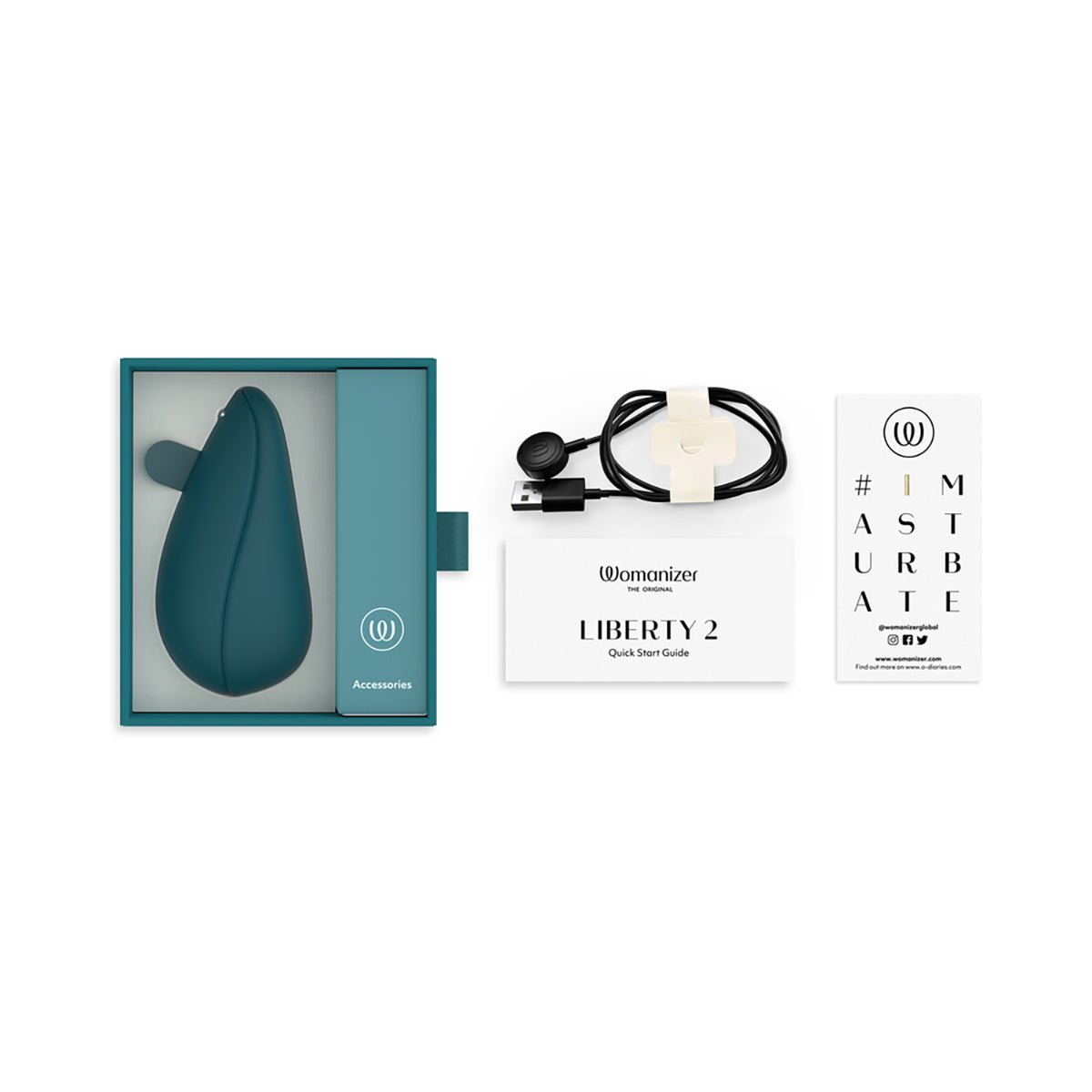 Womanizer Liberty 2 Dark Petrol - Zateo Joy