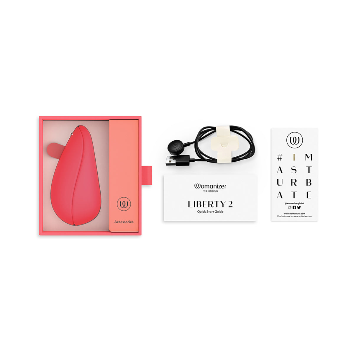 Womanizer Liberty 2 Vibrant Rose - Zateo Joy