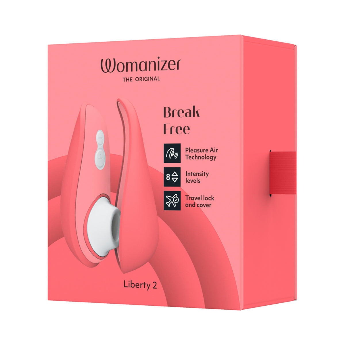 Womanizer Liberty 2 Vibrant Rose - Zateo Joy