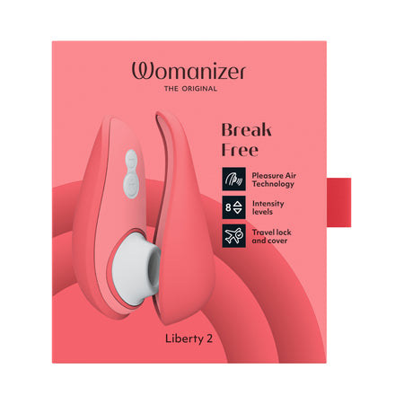 Womanizer Liberty 2 Vibrant Rose - Zateo Joy