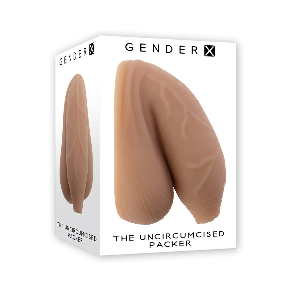Gender X The Uncircumcised Packer Medium Packer TPE Medium - Zateo Joy