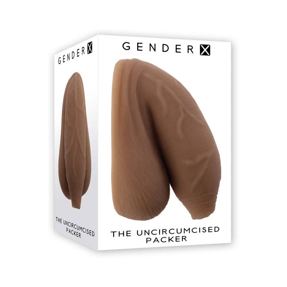 Gender X The Uncircumcised Packer Dark Packer TPE Dark - Zateo Joy